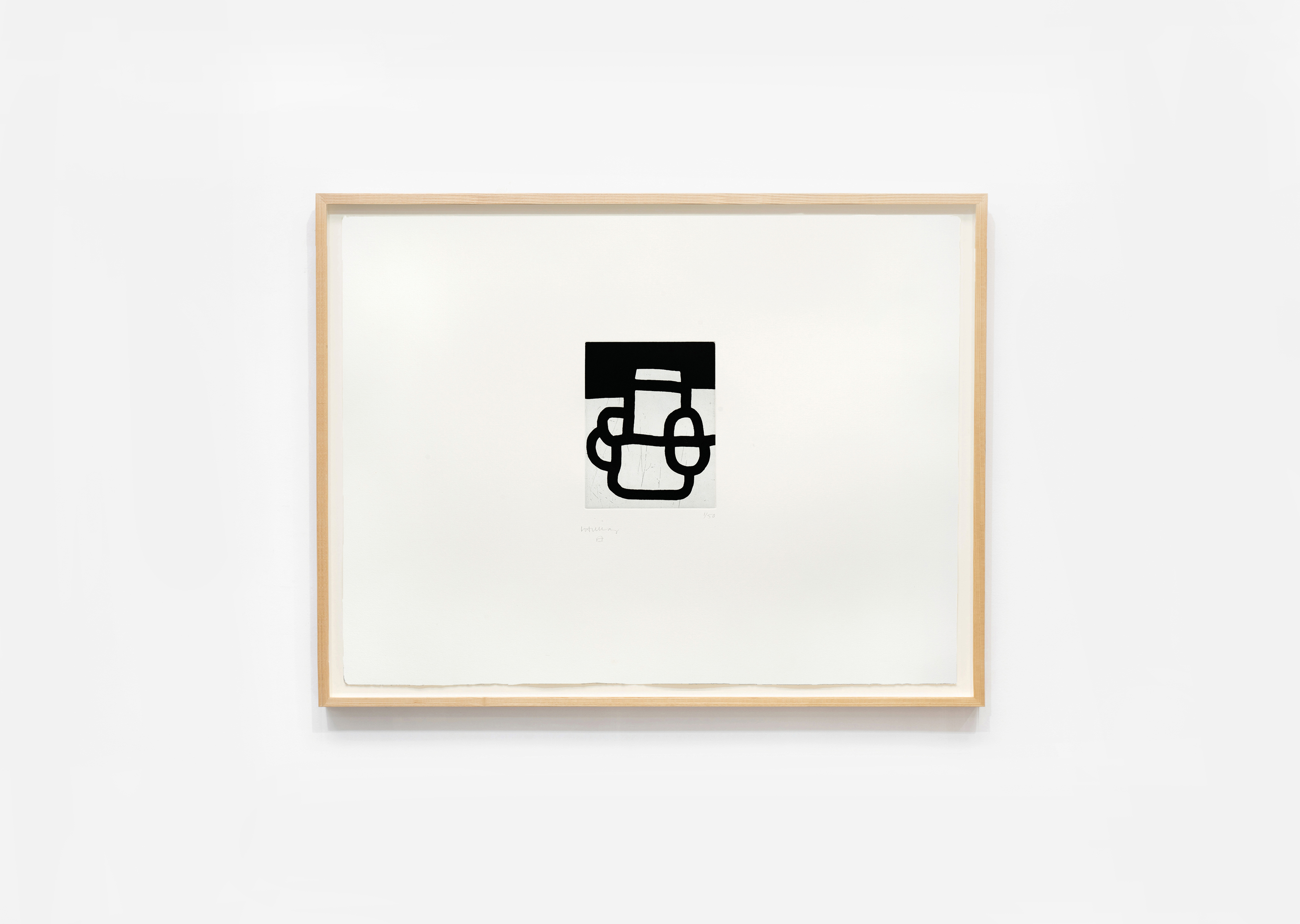 estampe Antzo IV Eduardo Chillida